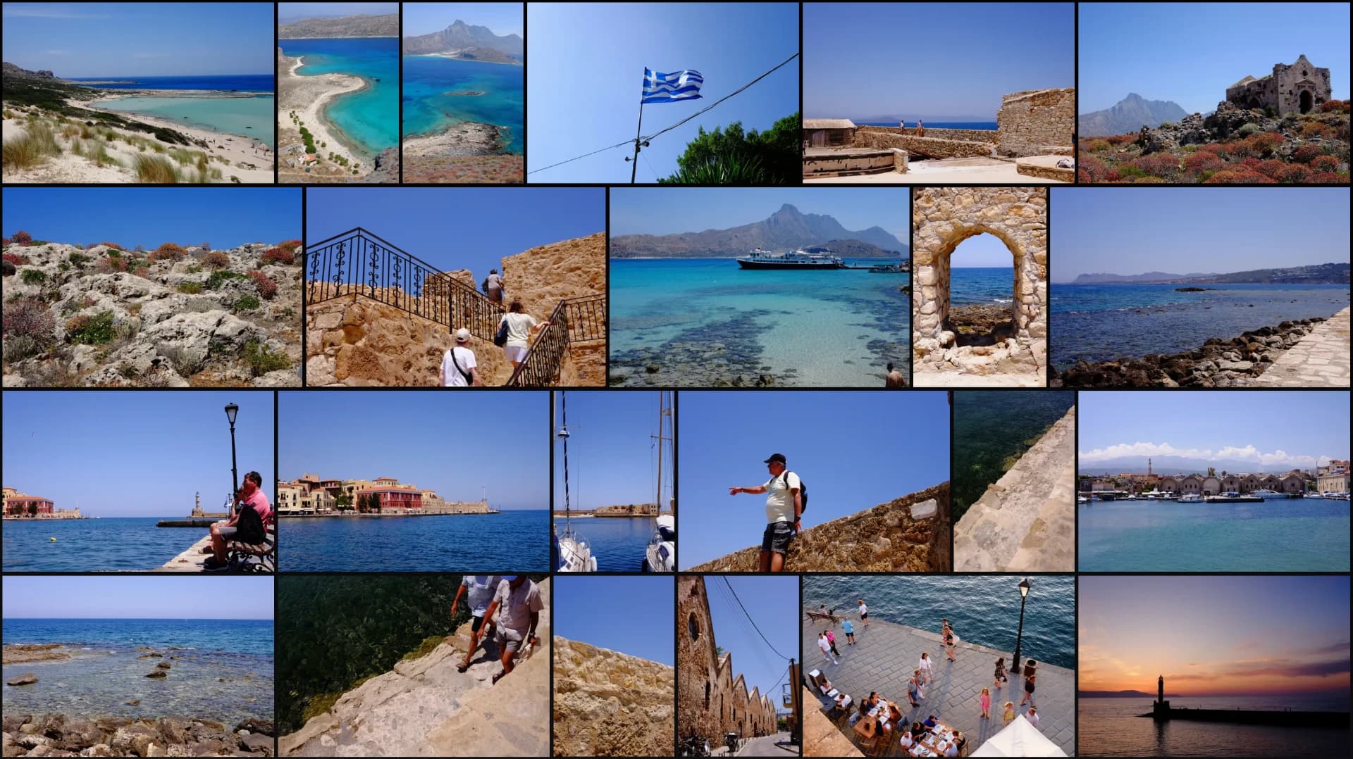 Balos Beach background